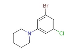 eMolecules​ 1-Bromo-3-chloro-5-piperidinobenzene | 1280786-87-9 | MFCD18783174 | 1g
