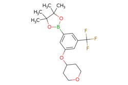 eMolecules​&nbsp;3-(Tetrahydropyran-4-yloxy)-5-trifluoromethylphenylboronic acid, pinacol ester | 2096341-24-9 | MFCD18434454 | 1g