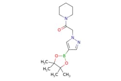 eMolecules​ 1-(Piperidin-1-yl)-2-(4-(4,4,5,5-tetramethyl-1,3,2-dioxaborolan-2-yl)-1h-pyrazol-1-yl)ethanone