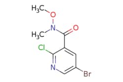 eMolecules​ N-Methoxy-N-methyl 5-bromo-2-chloronicotinamide | 885223-63-2