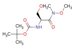 eMolecules​ tert-Butyl (s)-1-(n-methoxy-n-methylcarbamoyl)-2-hydroxyethylcarbamate