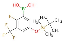 eMolecules​&nbsp;5-(t-Butyldimethylsilyloxy)-2-fluoro-3-(trifluoromethyl)phenylboronic acid | 2096335-06-5 | MFCD20231446 | 1g