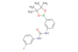 eMolecules​&nbsp;874302-03-1 | 1-(3-Fluorophenyl)-3-[3-(tetramethyl-1,3,2-dioxaborolan-2-yl)phenyl]urea | Combi-Blocks | MFCD20231477 | 356.200 | C19H22BFN2O3 | 97.000 | CC1(C)OB(OC1(C)C)c1cccc(NC(=O)Nc2cccc(F)c2)c1 | 1g | 117545147