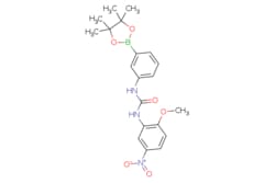 eMolecules​&nbsp;1-(2-Methoxy-5-nitrophenyl)-3-[3-(tetramethyl-1,3,2-dioxaborolan-2-yl)phenyl]urea | 2096995-75-2 | MFCD20231482 | 1g