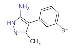 eMolecules​ 4-(3-Bromophenyl)-3-methyl-1H-pyrazol-5-amine | 1309887-73-7