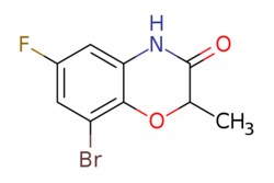 eMolecules​ 8-Bromo-6-fluoro-2-methyl-2,4-dihydro-1,4-benzoxazin-3-one