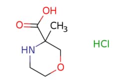 eMolecules​&nbsp;3-METHYLMORPHOLINE-3-CARBOXYLIC ACID HCL | 2055840-08-7 | MFCD30530473 | 1g