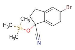 eMolecules​ 1132943-65-7 | 5-BROMO-1-((TRIMETHYLSILYL)OXY)-2,3-DIHYDRO-1H-INDENE-1-CARBONITRILE