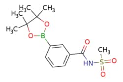 eMolecules​ 1236298-61-5 | BENZAMIDE, N-(METHYLSULFONYL)-3-(4,4,5,5-TETRAMETHYL-1,3,2-DIOXABOROLAN-2-YL)-