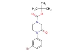 eMolecules​ TERT-BUTYL 4-(3-BROMOPHENYL)-3-OXOPIPERAZINE-1-CARBOXYLATE