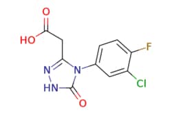 eMolecules​ 1431953-77-3 | 2-(4-(3-CHLORO-4-FLUOROPHENYL)-5-OXO-4,5-DIHYDRO-1H-1,2,4-TRIAZOL-3-YL)ACETIC