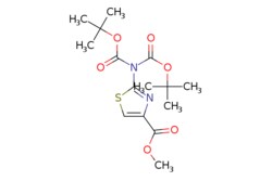 eMolecules​ METHYL 2-(BIS(TERT-BUTOXYCARBONYL)AMINO) THIAZOLE-4-CARBOXYLATE