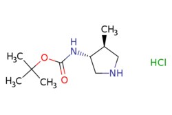 eMolecules​ 2173637-27-7 | TERT-BUTYL ((3R,4S)-4-METHYLPYRROLIDIN-3-YL)CARBAMATE