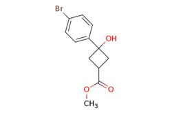 eMolecules​&nbsp;METHYL 3-(4-BROMOPHENYL)-3-HYDROXYCYCLOBUTANE-1-CARBOXYLATE | 1555708-89-8 |  | 1g