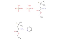 eMolecules​&nbsp;SULFURIC ACID COMPOUND WITH ETHYL (S)-2-AMINO-4-FLUORO-4-METHYLPENTANOATE AND PYRIDINE (2:2:1) (THREE CONTENTS RATIO POSSIBLE IS NOT 2:1:2) | 1459196-65-6 |  | 1g
