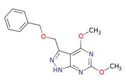 eMolecules​ 3-((BENZYLOXY)METHYL)-4,6-DIMETHOXY-1H-PYRAZOLO[3,4-D]PYRIMIDINE