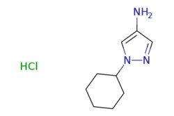 eMolecules​ 1-CYCLOHEXYL-1H-PYRAZOL-4-AMINE HCL | | MFCD12403379 | 1g,
