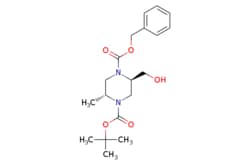 eMolecules​ 1-BENZYL 4-(TERT-BUTYL) (2R,5R)-2-(HYDROXYMETHYL)-5-METHYLPIPERAZINE-1,4-DICARBOXYLATE