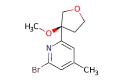 eMolecules​ 2-BROMO-6-[(3S)-3-METHOXYTETRAHYDROFURAN-3-YL]-4-METHYL-PYRIDINE