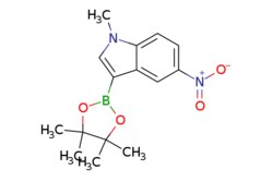 eMolecules​ 1313760-71-2 | 1-METHYL-5-NITRO-3-(4,4,5,5-TETRAMETHYL-1,3,2-DIOXABOROLAN-2-YL)-1H-INDOLE