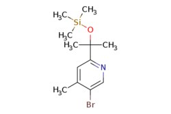 eMolecules​ 5-BROMO-4-METHYL-2-(2-((TRIMETHYLSILYL)OXY)PROPAN-2-YL)PYRIDINE