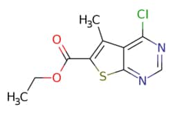 eMolecules​ ETHYL 4-CHLORO-5-METHYLTHIENO[2,3-D]PYRIMIDINE-6-CARBOXYLATE