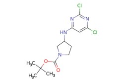eMolecules​ tert-butyl 3-(2,6-dichloropyrimidin-4-ylamino)pyrrolidine-1-carboxylate
