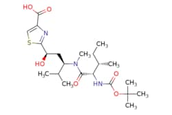 eMolecules​ 2-{(1R,3R)-3-[(2S,3S)-(2-tert-Butoxycarbonylamino-3-methylpentanoyl)methylamino]-1-hydroxy-4-methylpentyl}thiazole-4-carboxylic