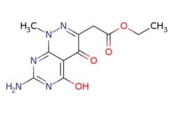 eMolecules​ ethyl 2-(7-amino-1,4-dihydro-5-hydroxy-1-methyl-4-oxopyrimido[4,5-c]pyridazin-3-yl)acetate