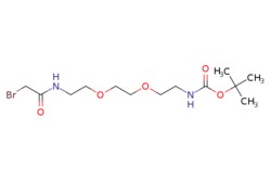 eMolecules​ Bromoacetamido-PEG2-Boc-amine | 182244-33-3 | MFCD28142467