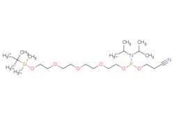 eMolecules​&nbsp;TBDMS-PEG5-1-O-(b-cyanoethyl-N,N-diisopropyl)phosphoramidite | 1807521-08-9 | MFCD28142479 | 500mg