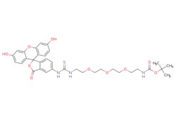 eMolecules​&nbsp;Fluorescein-PEG3-(N-Boc)-Amine | 1807534-77-5 | MFCD28505583 | 250mg