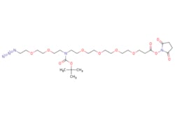eMolecules​ N-(Azido-PEG2)-N-Boc-PEG4-NHS ester | 2093153-95-6 | MFCD30723263