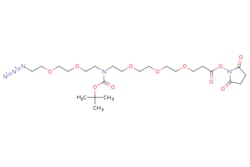 eMolecules​ N-(Azido-PEG2)-N-Boc-PEG3-NHS ester | 2093153-85-4 | MFCD30723267
