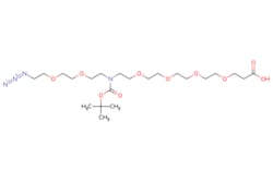 eMolecules​ N-(Azido-PEG2)-N-Boc-PEG4-acid | 2093153-82-1 | MFCD30723277