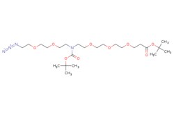 eMolecules​ N-(Azido-PEG2)-N-Boc-PEG3-t-butyl ester | 2093153-07-0 | MFCD30723282