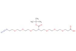 eMolecules​ N-(Azido-PEG3)-N-Boc-PEG3-acid | 2112731-52-7 | MFCD30723234