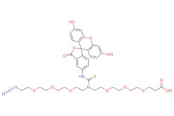 eMolecules​ N-(Azido-PEG3)-N-Fluorescein-PEG3-acid | 2100306-50-9 | MFCD30723236