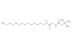 eMolecules​&nbsp;Boc-Gly-amido-(CH2)3-PEG3-(CH2)3-amine | 525583-49-7 | MFCD31380402 | 1g