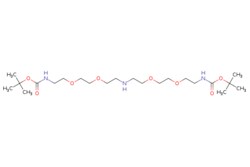 eMolecules​&nbsp;2182601-69-8 | NH-bis(PEG2-Boc) | Broadpharm | MFCD31536767 | 479.615 | C22H45N3O8 | 98.000 | CC(C)(C)OC(=O)NCCOCCOCCNCCOCCOCCNC(=O)OC(C)(C)C | 500mg | 354974882