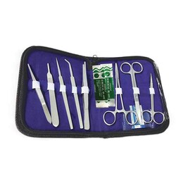 Med Vet International Dissecting kit, 10 instruments, With Case