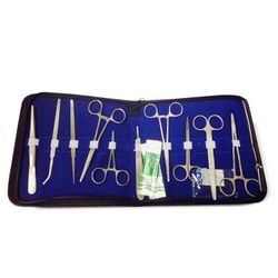 Med Vet International Dissecting Kit w/10 instruments, w/case