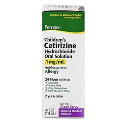Med Vet International Cetirizine Syrup 1mg/ml, 4 ounces, Quantity: Each