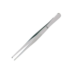 Med Vet International 5-5 1/2" Economy Thumb Tissue Forceps, 1x2 Teeth,