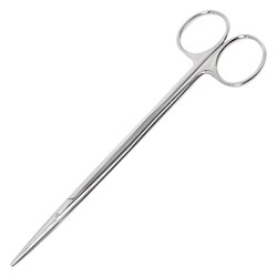 Med Vet International Metzenbaum Scissors 7", Straight Satin Finish, Quantity: