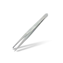 Med Vet International&nbsp;Economy Thumb Tissue Forceps, 4.5-in, 1X2 Teeth