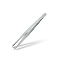 Med Vet International Economy Thumb Tissue Forceps, 4.5-in, 1X2 Teeth,