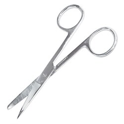 Med Vet International Economy Operating Room Scissors 4 1/2" Sharp/Blunt/Straight,