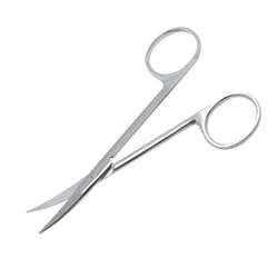 Med Vet International&nbsp;4.5-in Economy Iris Scissors, Curved
