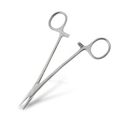 Med Vet International 5" Satin Finish Economy Webster Needle Holder, Quantity: